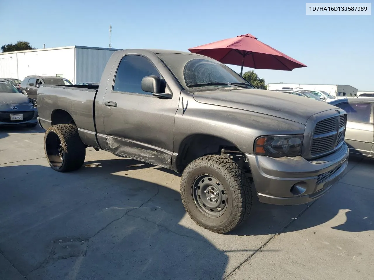 2003 Dodge Ram 1500 St VIN: 1D7HA16D13J587989 Lot: 73550784