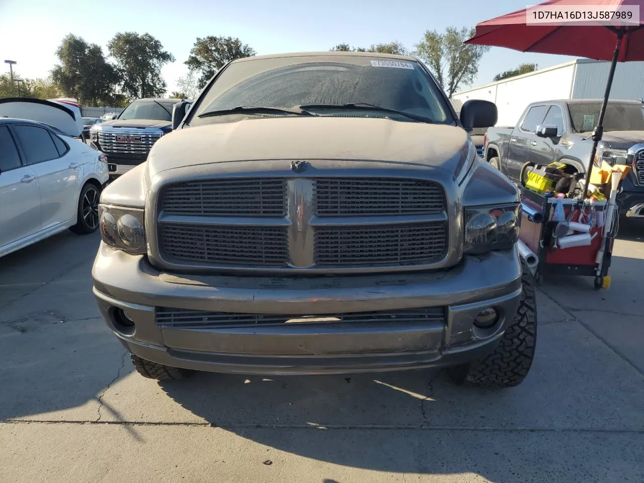 2003 Dodge Ram 1500 St VIN: 1D7HA16D13J587989 Lot: 73550784