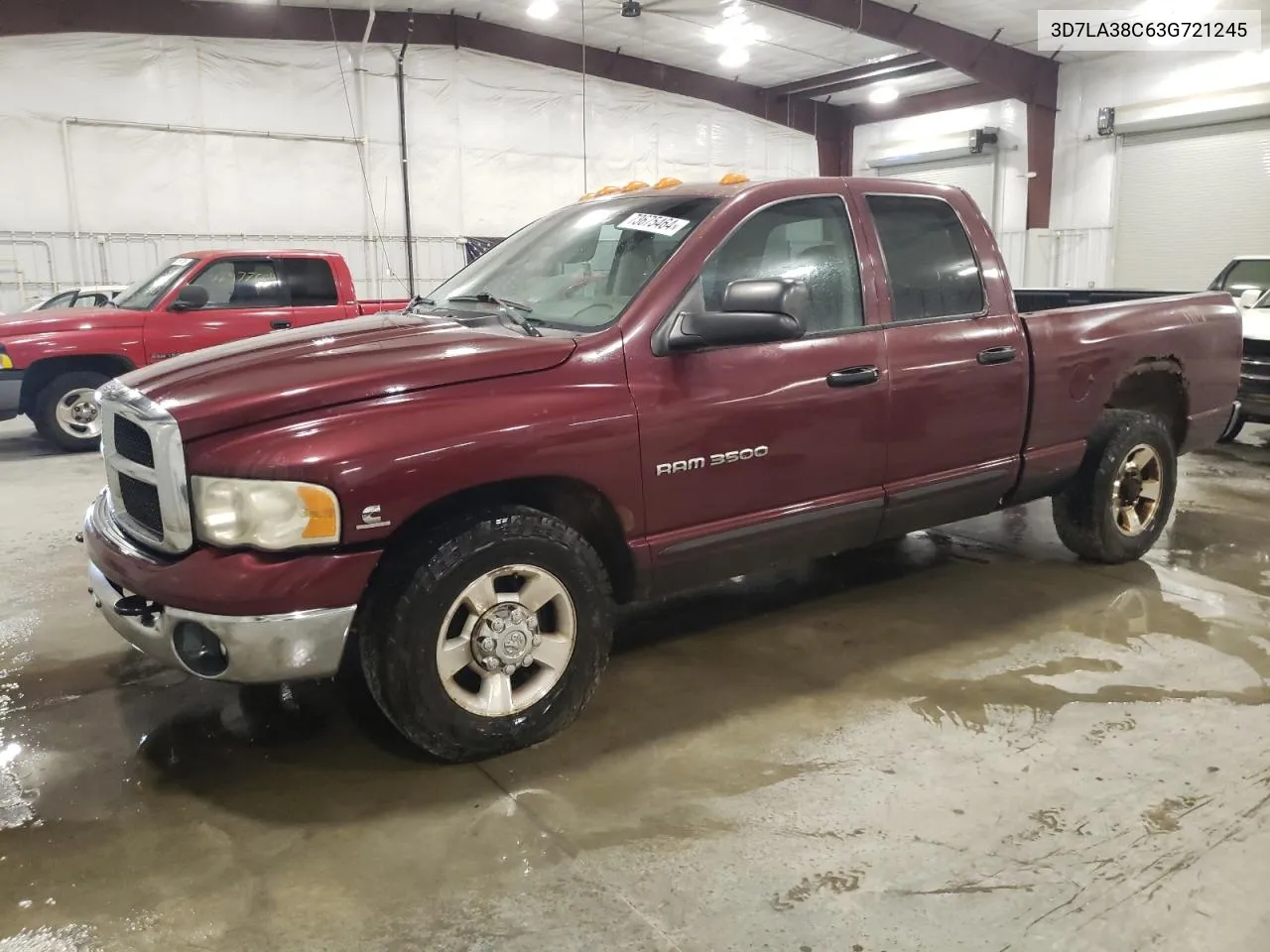 2003 Dodge Ram 3500 St VIN: 3D7LA38C63G721245 Lot: 73675464