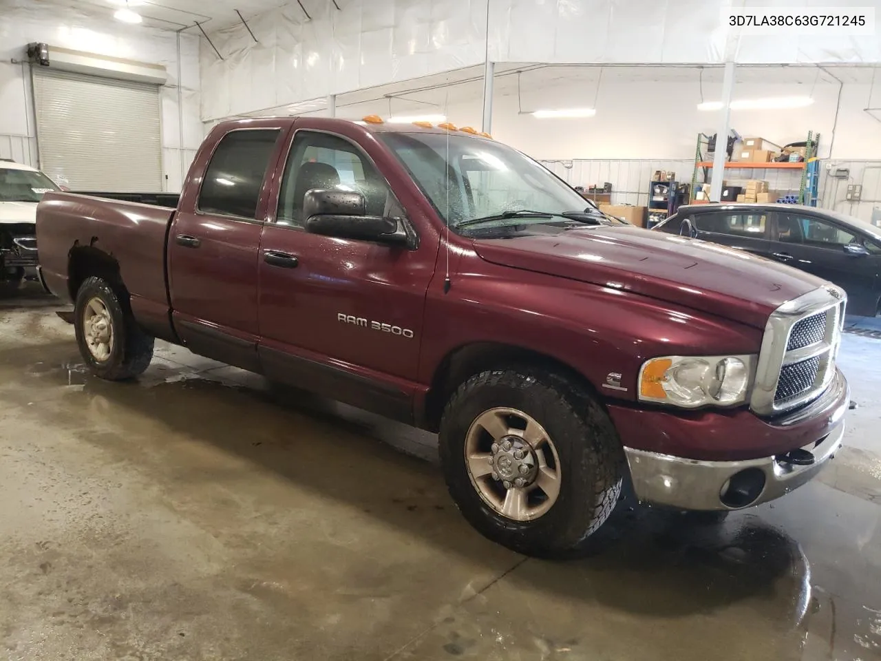 2003 Dodge Ram 3500 St VIN: 3D7LA38C63G721245 Lot: 73675464