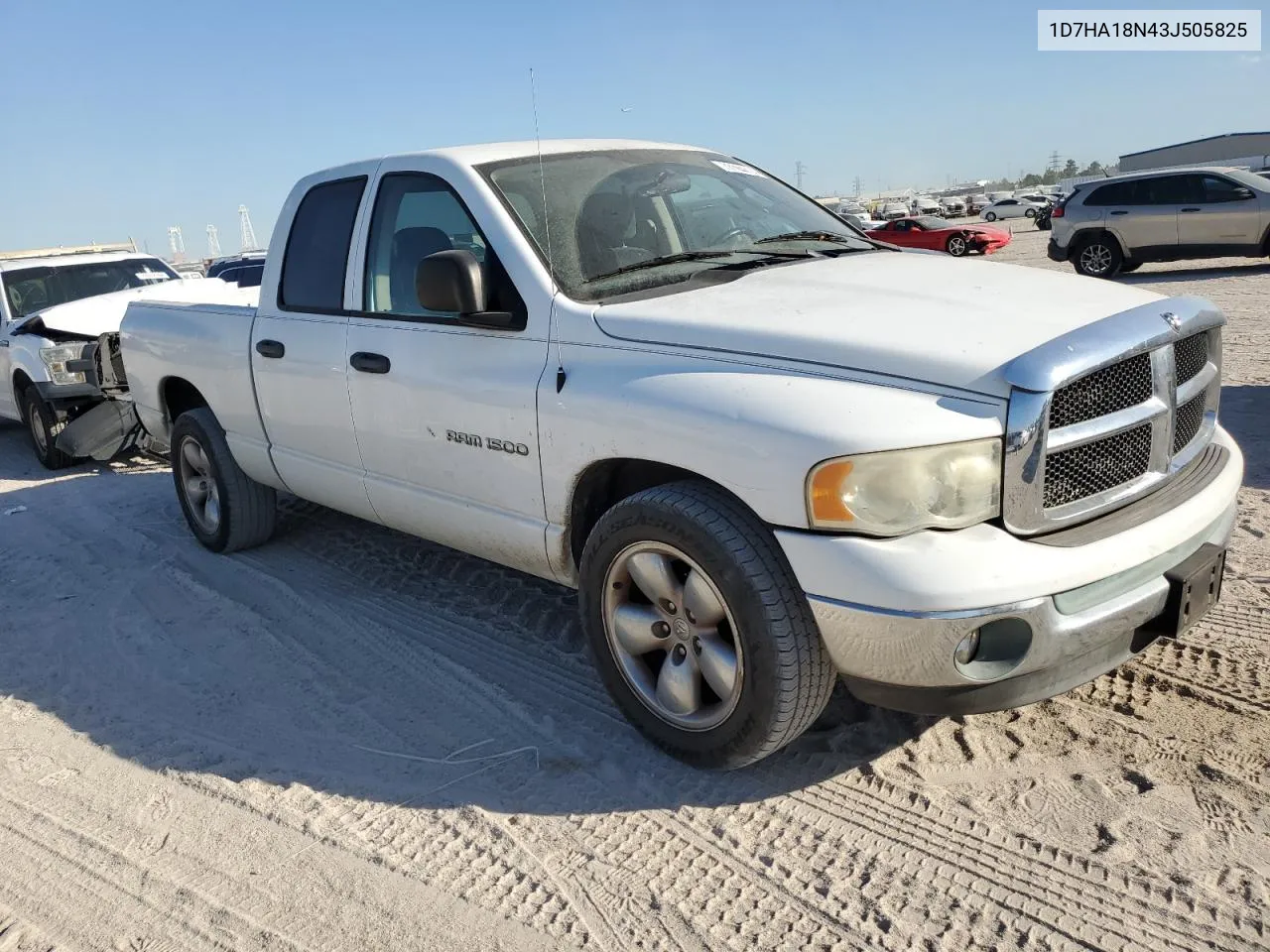 2003 Dodge Ram 1500 St VIN: 1D7HA18N43J505825 Lot: 73784674