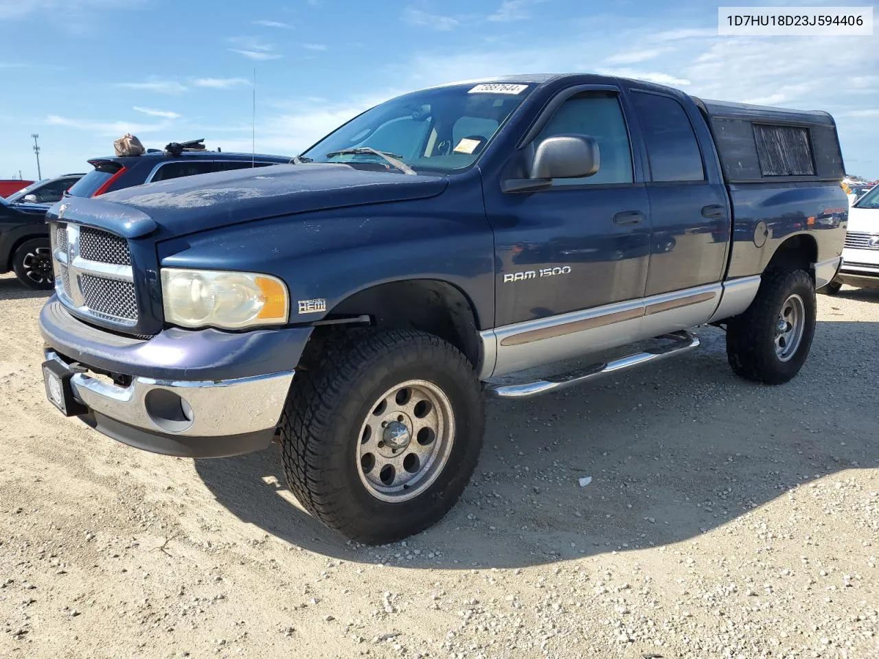 2003 Dodge Ram 1500 St VIN: 1D7HU18D23J594406 Lot: 73887644