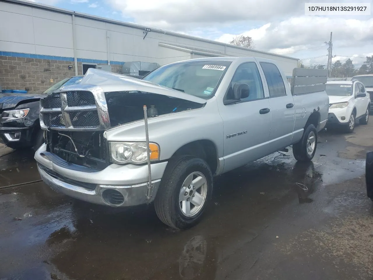 2003 Dodge Ram 1500 St VIN: 1D7HU18N13S291927 Lot: 73969984