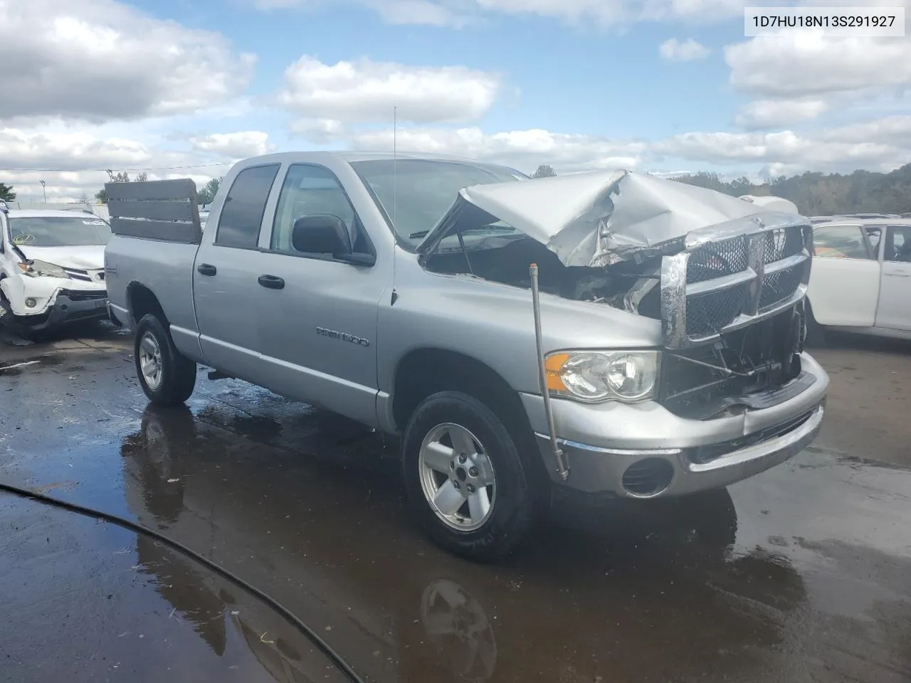 2003 Dodge Ram 1500 St VIN: 1D7HU18N13S291927 Lot: 73969984