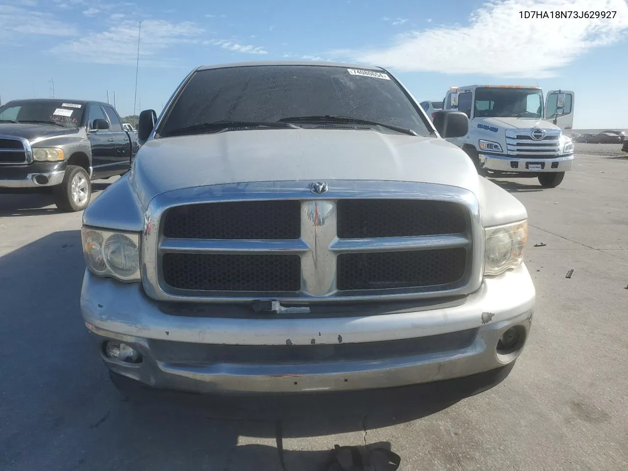 2003 Dodge Ram 1500 St VIN: 1D7HA18N73J629927 Lot: 74080654