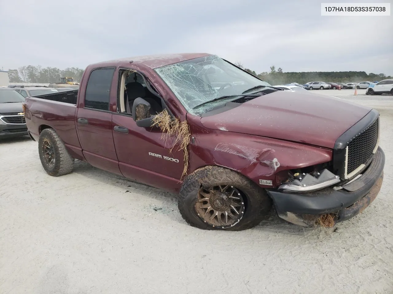 2003 Dodge Ram 1500 St VIN: 1D7HA18D53S357038 Lot: 74235454