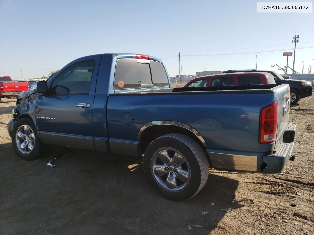 2003 Dodge Ram 1500 St VIN: 1D7HA16D33J665172 Lot: 74494984