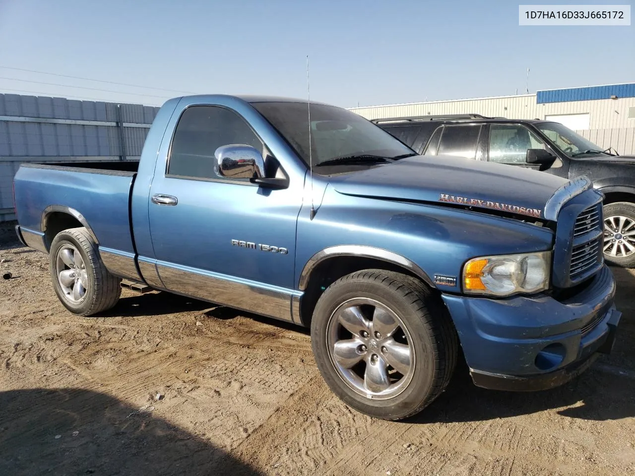 2003 Dodge Ram 1500 St VIN: 1D7HA16D33J665172 Lot: 74494984