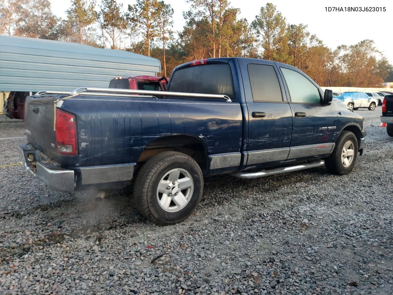 2003 Dodge Ram 1500 St VIN: 1D7HA18N03J623015 Lot: 74724104