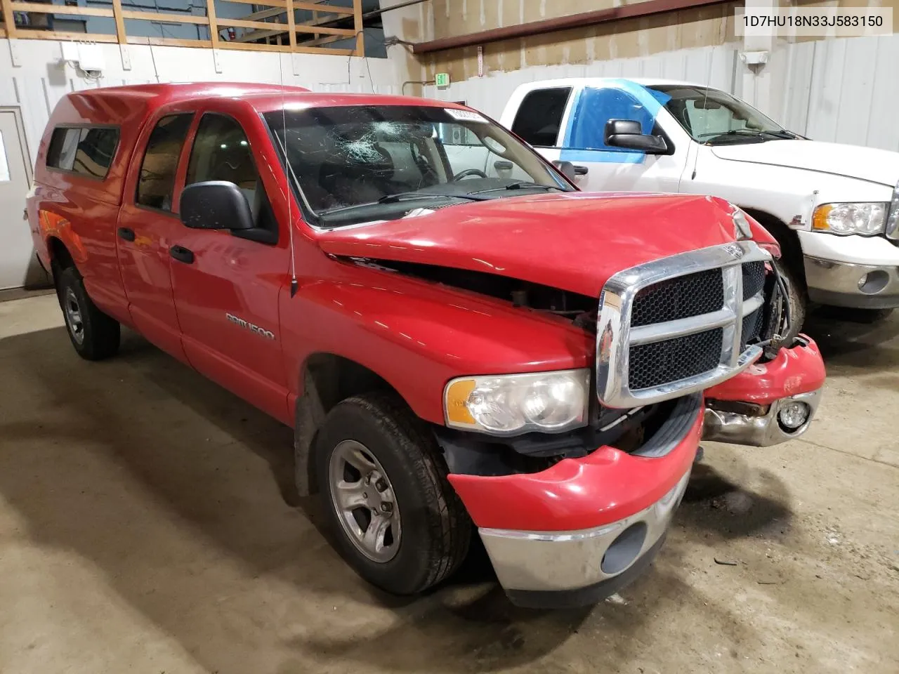 2003 Dodge Ram 1500 St VIN: 1D7HU18N33J583150 Lot: 75027374