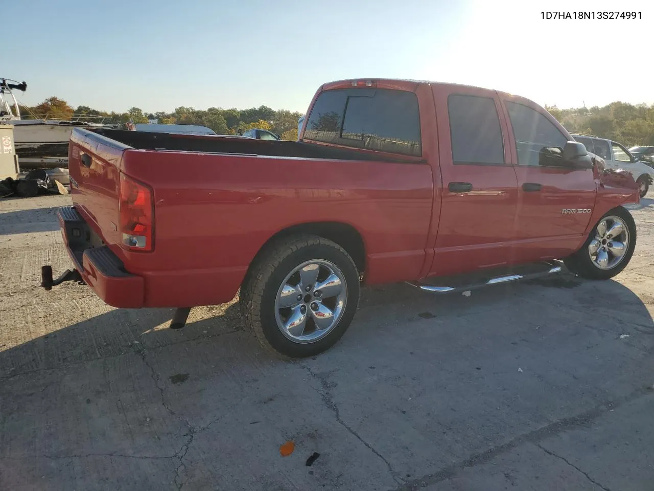 2003 Dodge Ram 1500 St VIN: 1D7HA18N13S274991 Lot: 75320054