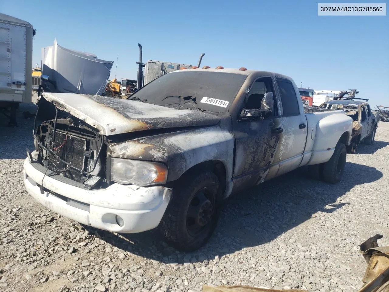 3D7MA48C13G785560 2003 Dodge Ram 3500 St