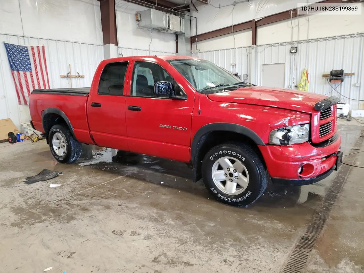 2003 Dodge Ram 1500 St VIN: 1D7HU18N23S199869 Lot: 75751014