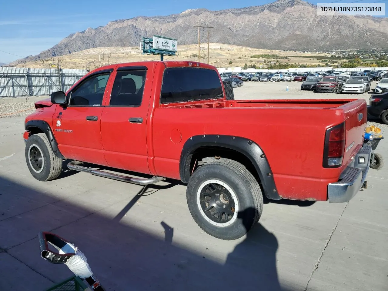 2003 Dodge Ram 1500 St VIN: 1D7HU18N73S173848 Lot: 75826324