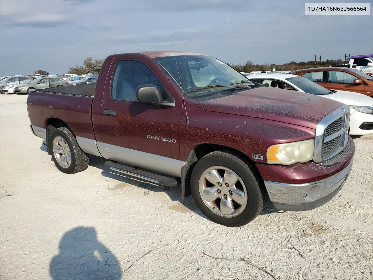 1D7HA16N63J566564 2003 Dodge Ram 1500 St