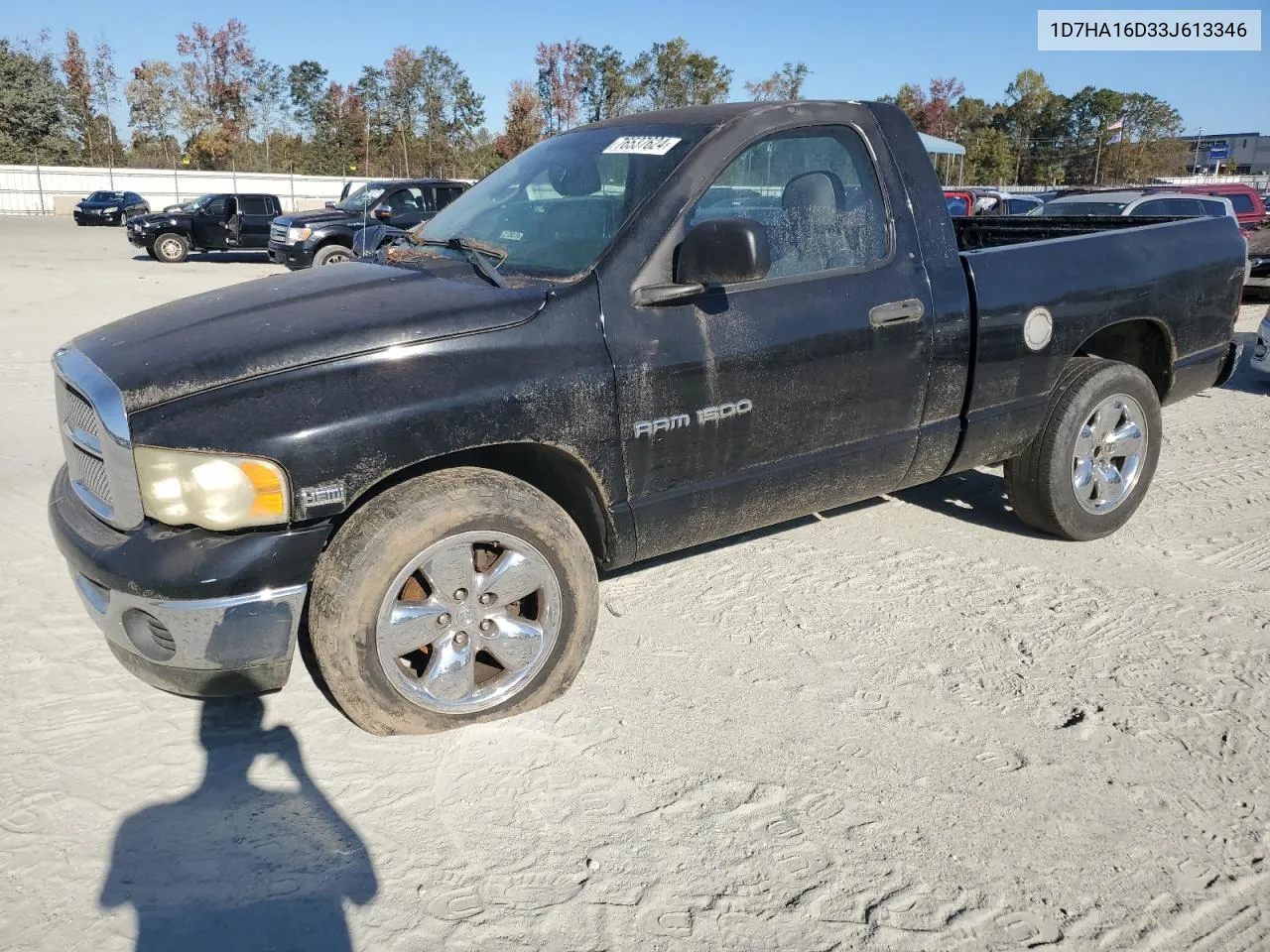 1D7HA16D33J613346 2003 Dodge Ram 1500 St