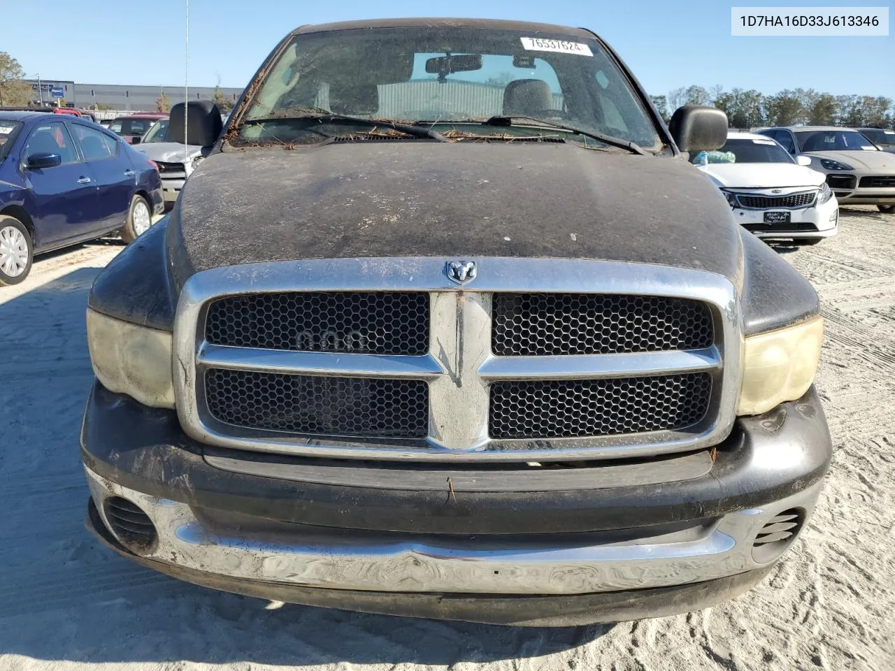 1D7HA16D33J613346 2003 Dodge Ram 1500 St