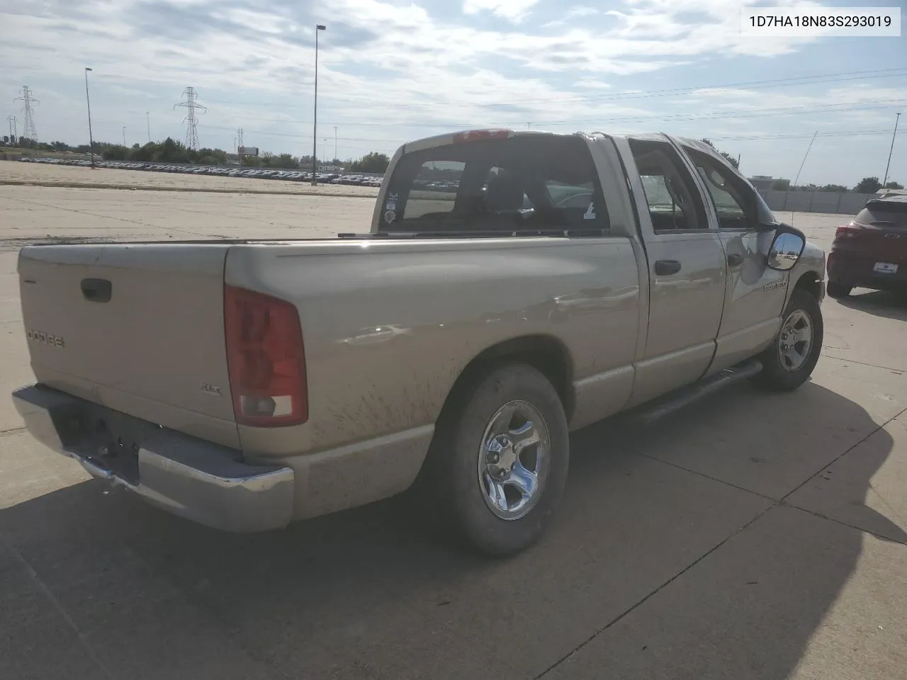 2003 Dodge Ram 1500 St VIN: 1D7HA18N83S293019 Lot: 76738214