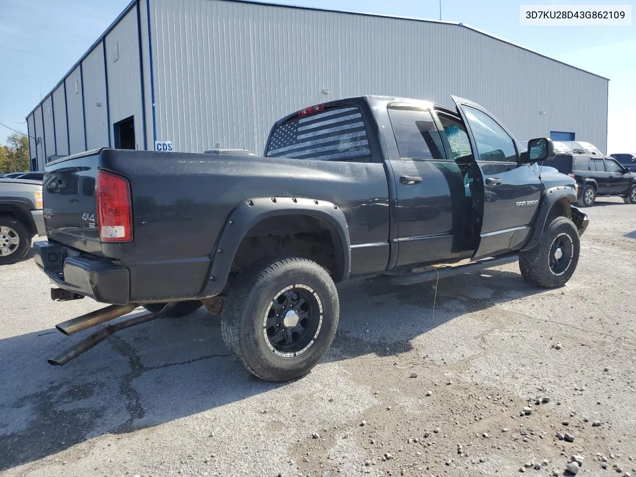 2003 Dodge Ram 2500 St VIN: 3D7KU28D43G862109 Lot: 76749394