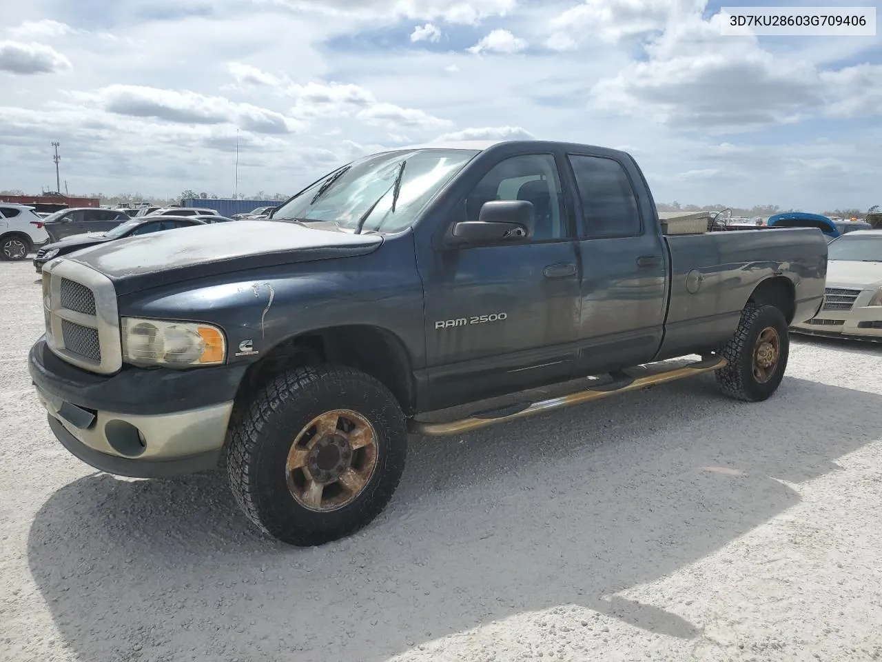 2003 Dodge Ram 2500 St VIN: 3D7KU28603G709406 Lot: 76834194