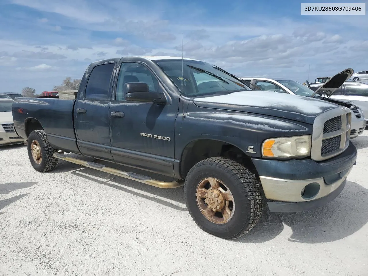 2003 Dodge Ram 2500 St VIN: 3D7KU28603G709406 Lot: 76834194