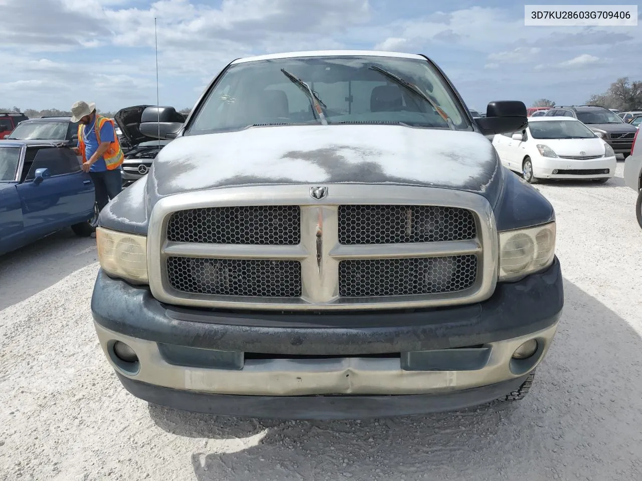 3D7KU28603G709406 2003 Dodge Ram 2500 St