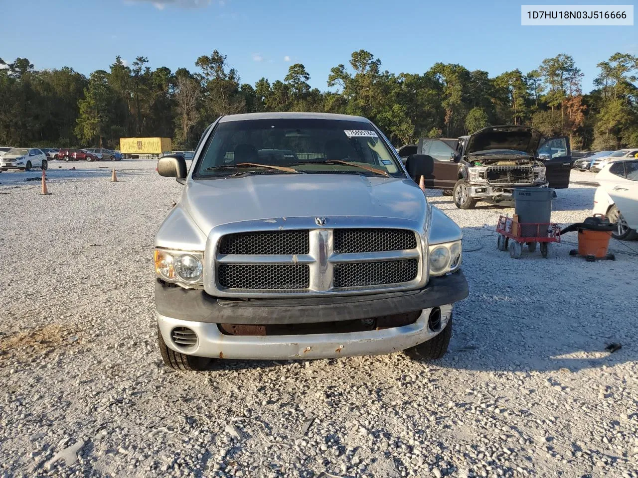 2003 Dodge Ram 1500 St VIN: 1D7HU18N03J516666 Lot: 76895184