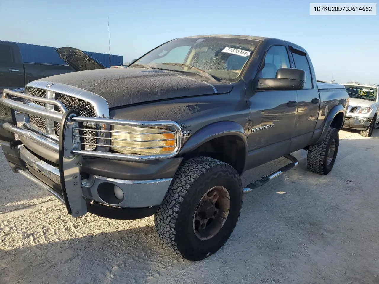 2003 Dodge Ram 2500 St VIN: 1D7KU28D73J614662 Lot: 77026964