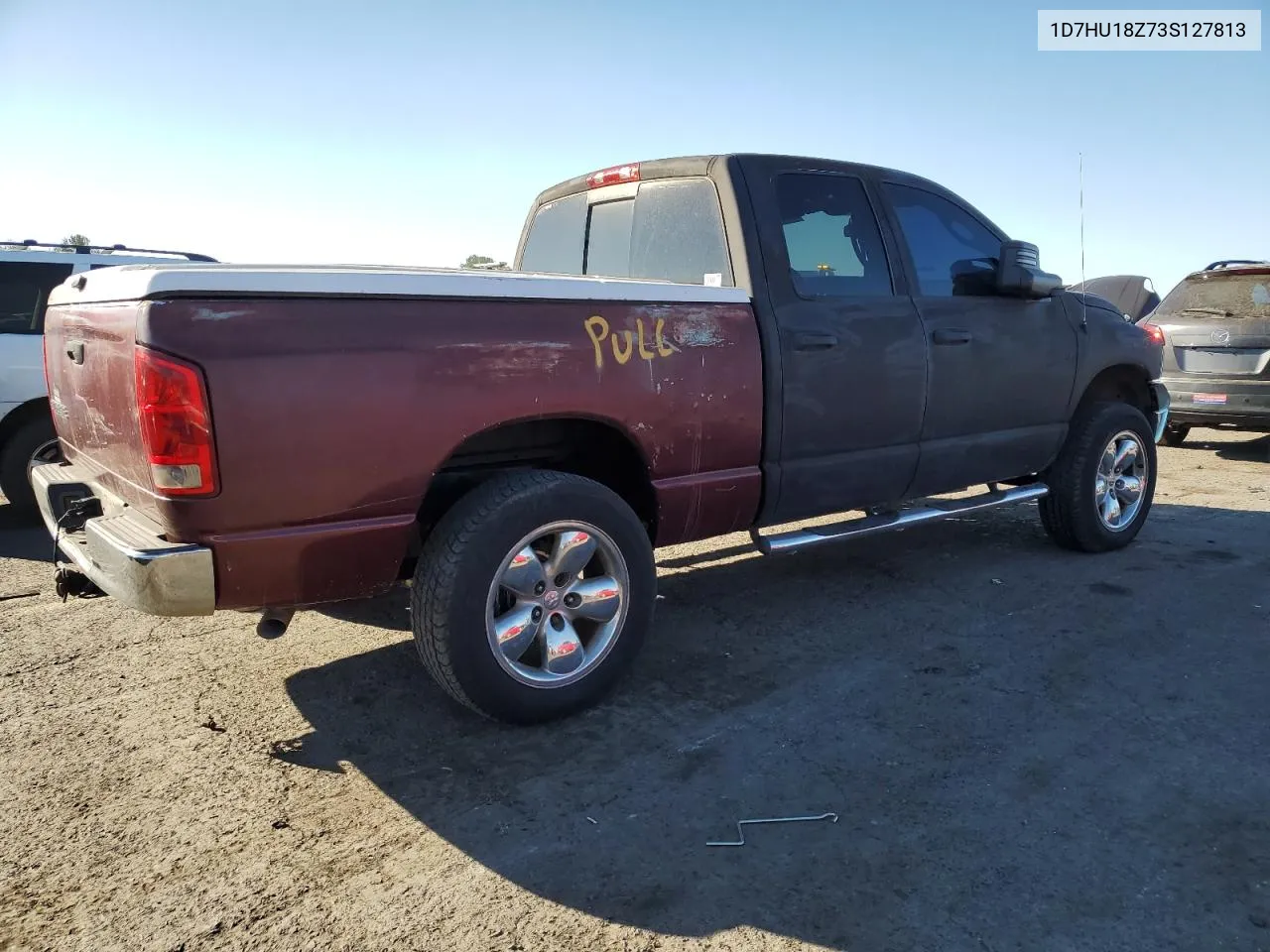 2003 Dodge Ram 1500 St VIN: 1D7HU18Z73S127813 Lot: 77037304