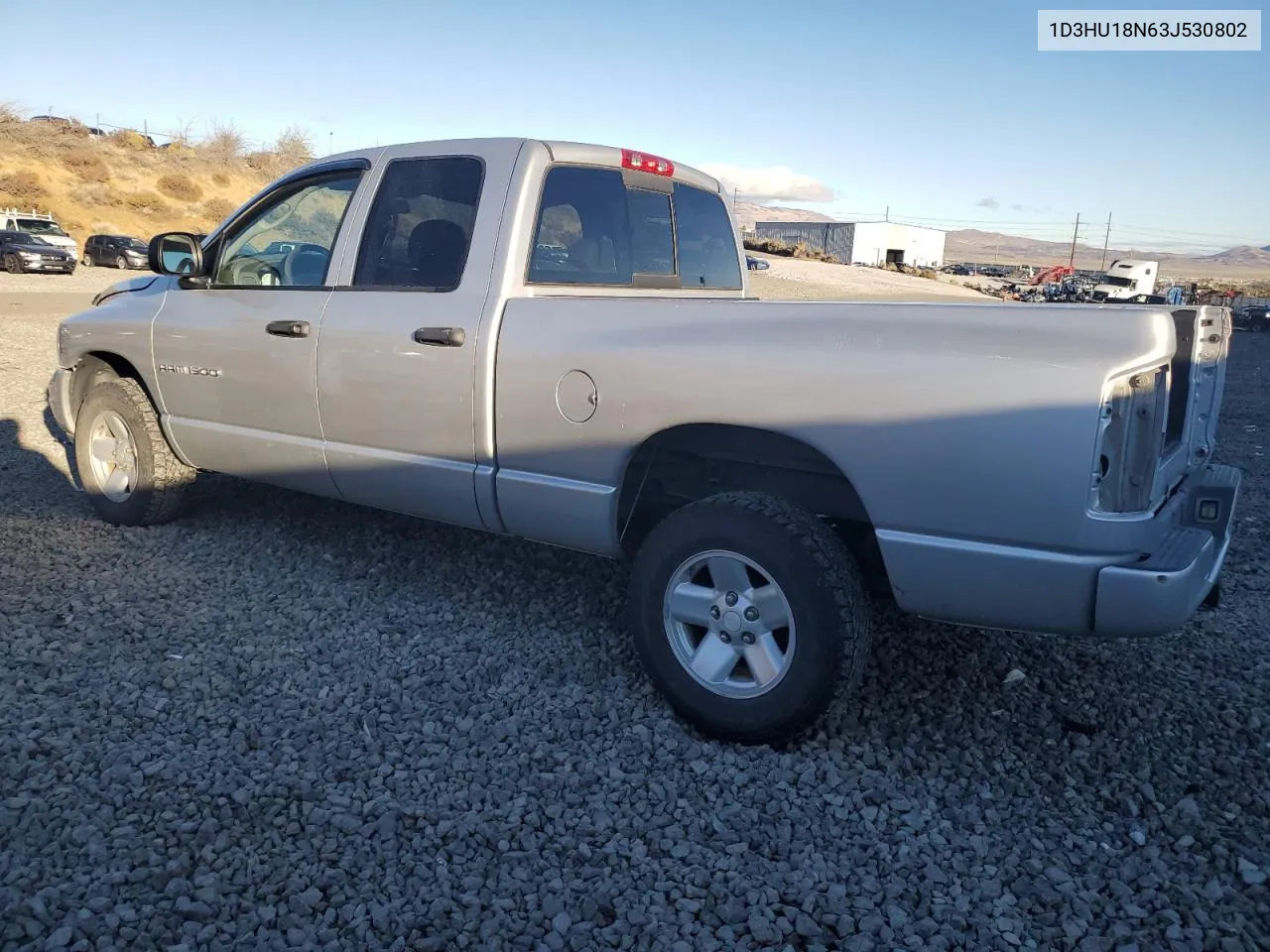 2003 Dodge Ram 1500 St VIN: 1D3HU18N63J530802 Lot: 77038654