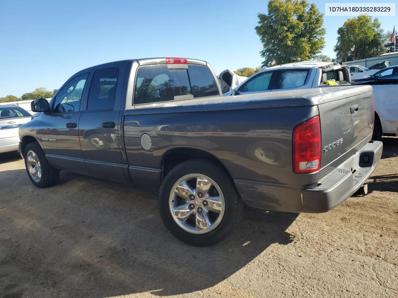 2003 Dodge Ram 1500 St VIN: 1D7HA18D33S283229 Lot: 77235284