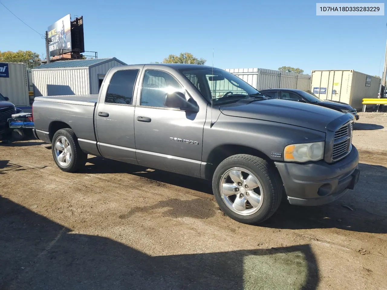 2003 Dodge Ram 1500 St VIN: 1D7HA18D33S283229 Lot: 77235284