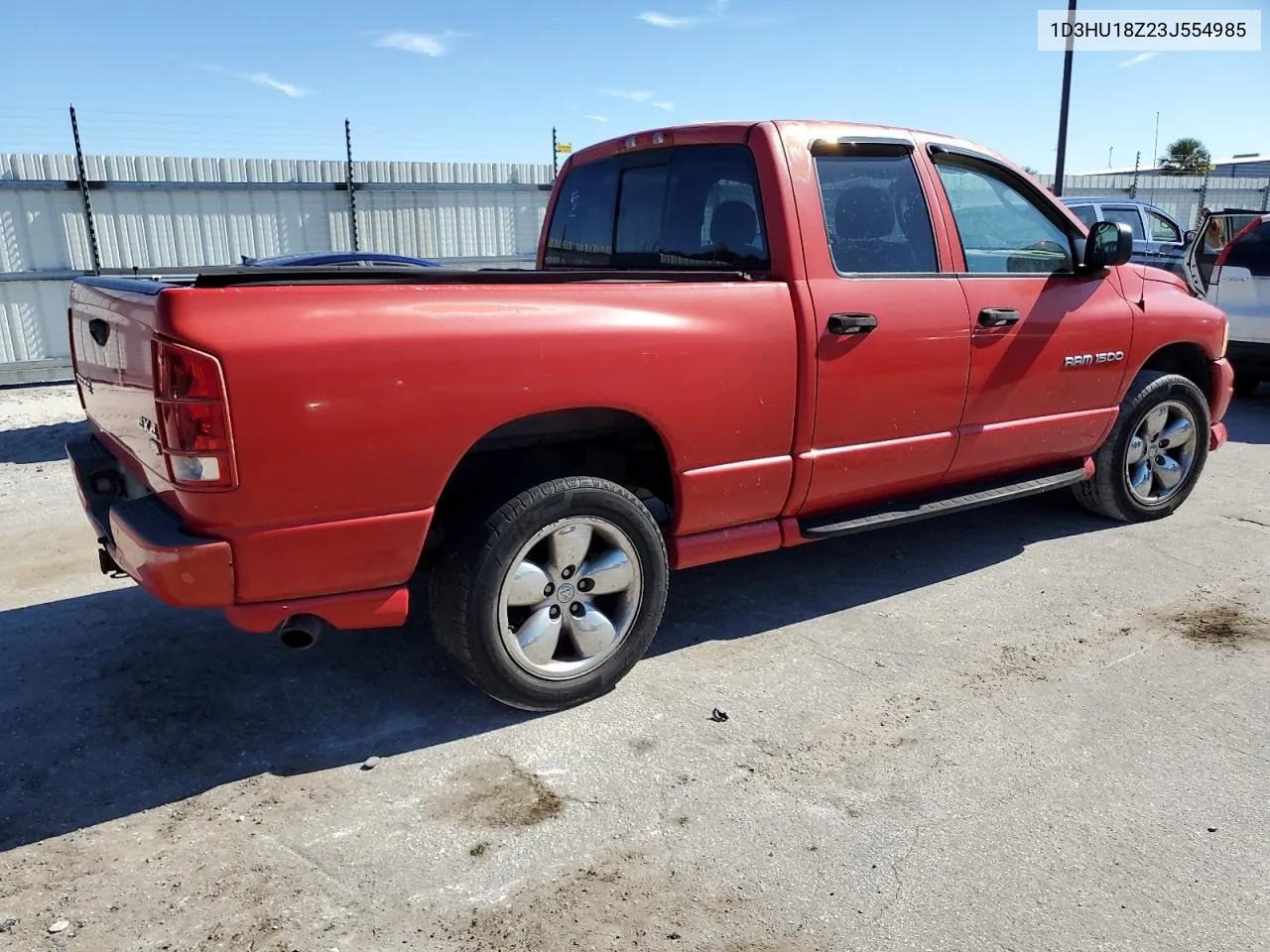 2003 Dodge Ram 1500 St VIN: 1D3HU18Z23J554985 Lot: 77734174