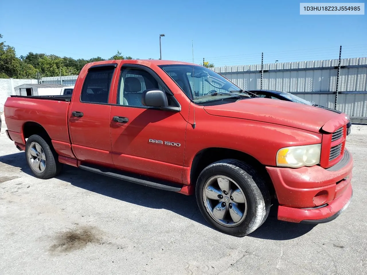 2003 Dodge Ram 1500 St VIN: 1D3HU18Z23J554985 Lot: 77734174