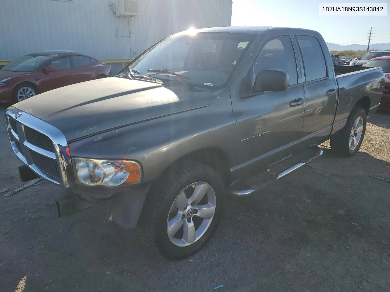 2003 Dodge Ram 1500 St VIN: 1D7HA18N93S143842 Lot: 79771434