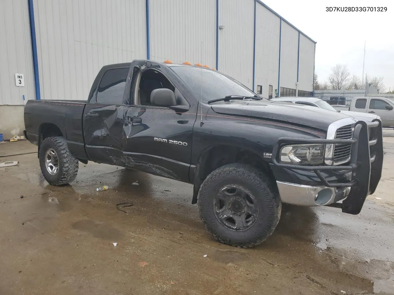 2003 Dodge Ram 2500 St VIN: 3D7KU28D33G701329 Lot: 80161644