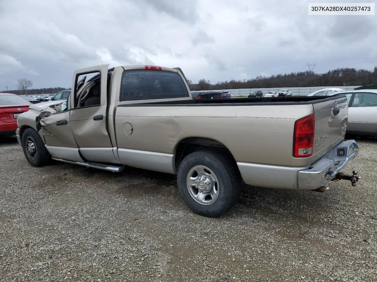 2004 Dodge Ram 2500 St VIN: 3D7KA28DX4G257473 Lot: 43579204