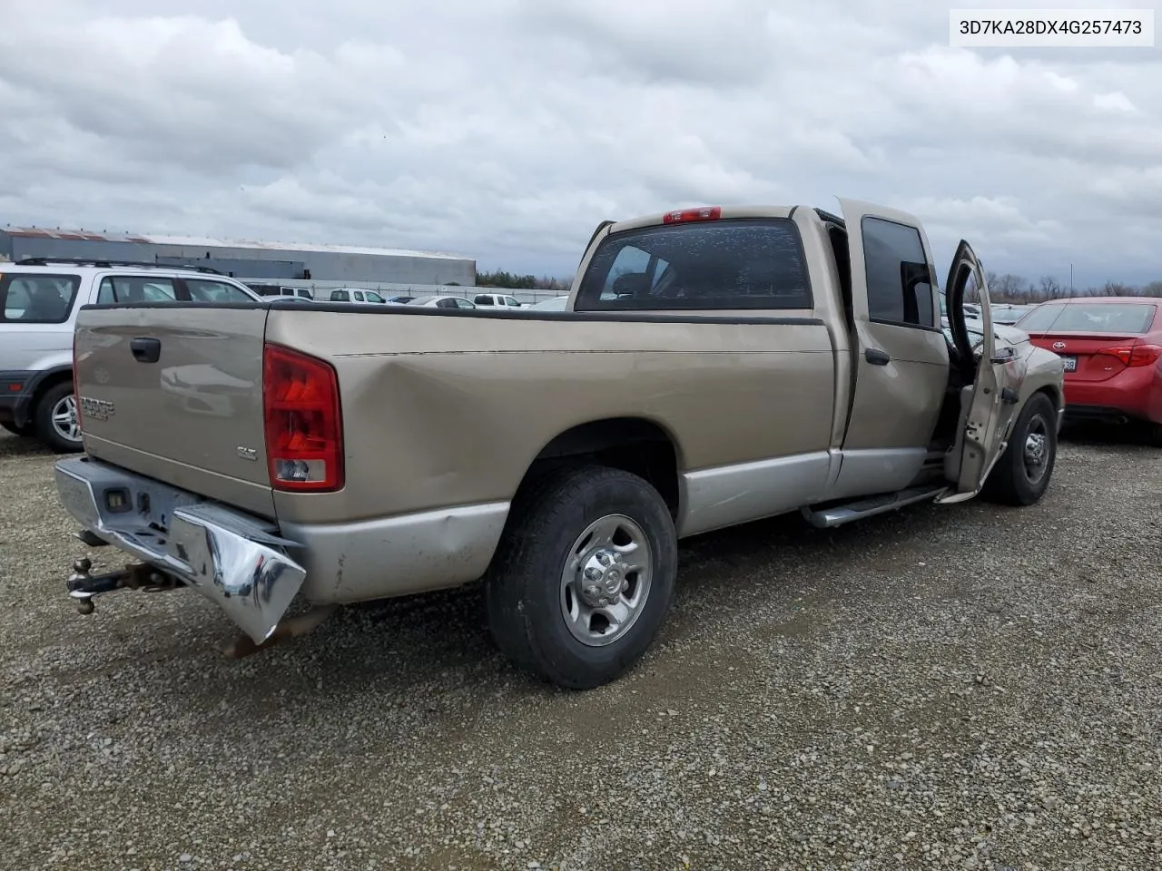 3D7KA28DX4G257473 2004 Dodge Ram 2500 St