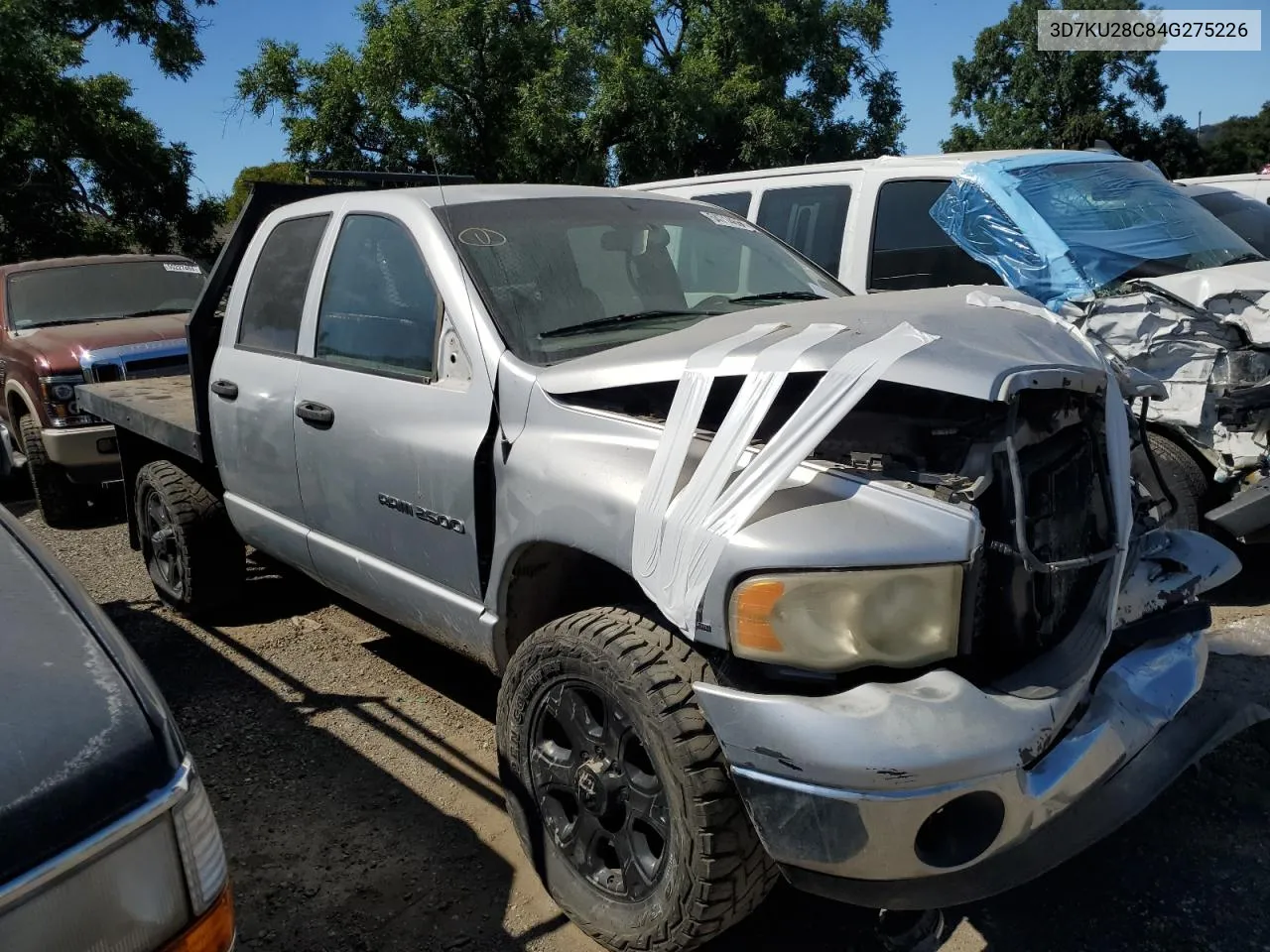 2004 Dodge Ram 2500 St VIN: 3D7KU28C84G275226 Lot: 54714664