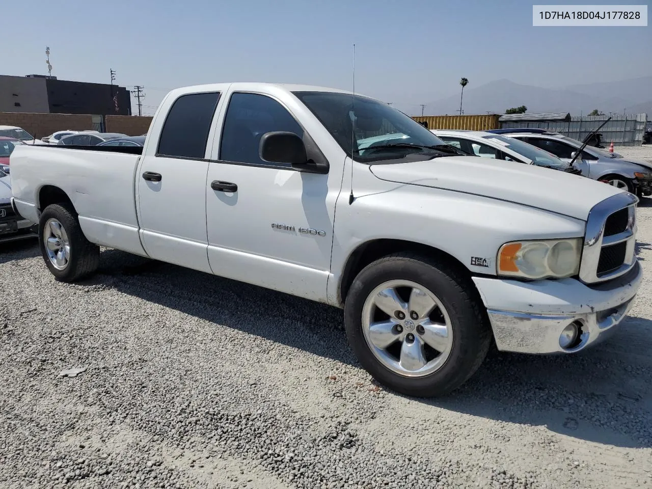 2004 Dodge Ram 1500 St VIN: 1D7HA18D04J177828 Lot: 58769394