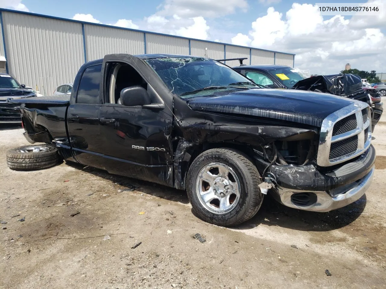 2004 Dodge Ram 1500 St VIN: 1D7HA18D84S776146 Lot: 59822484