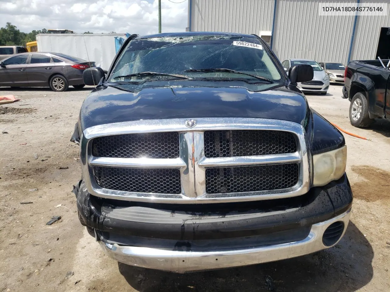 2004 Dodge Ram 1500 St VIN: 1D7HA18D84S776146 Lot: 59822484