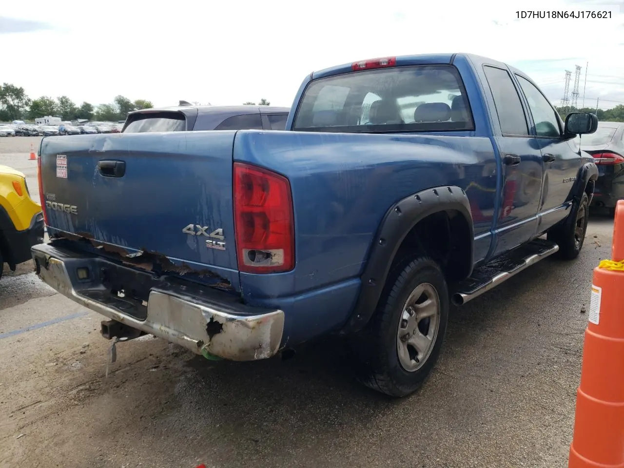 2004 Dodge Ram 1500 St VIN: 1D7HU18N64J176621 Lot: 61919564