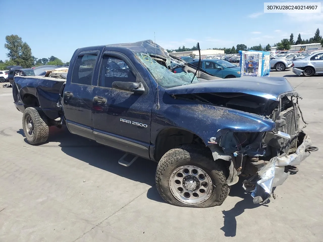 2004 Dodge Ram 2500 St VIN: 3D7KU28C24G214907 Lot: 62324464