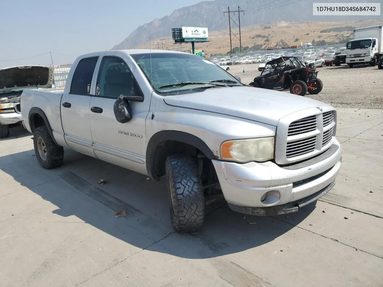 2004 Dodge Ram 1500 St VIN: 1D7HU18D34S684742 Lot: 63911804