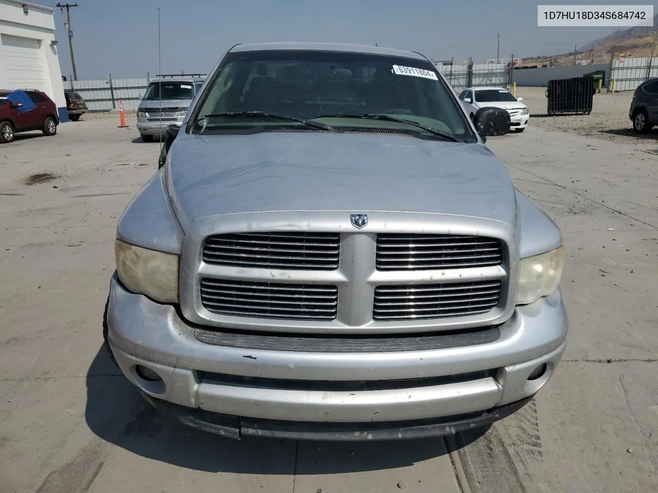 2004 Dodge Ram 1500 St VIN: 1D7HU18D34S684742 Lot: 63911804