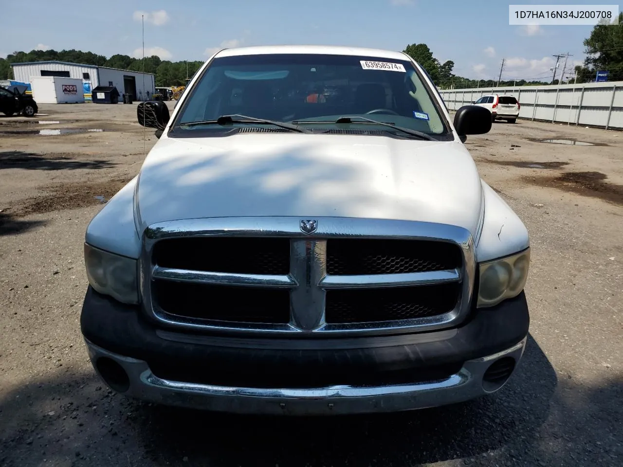 2004 Dodge Ram 1500 St VIN: 1D7HA16N34J200708 Lot: 63958574