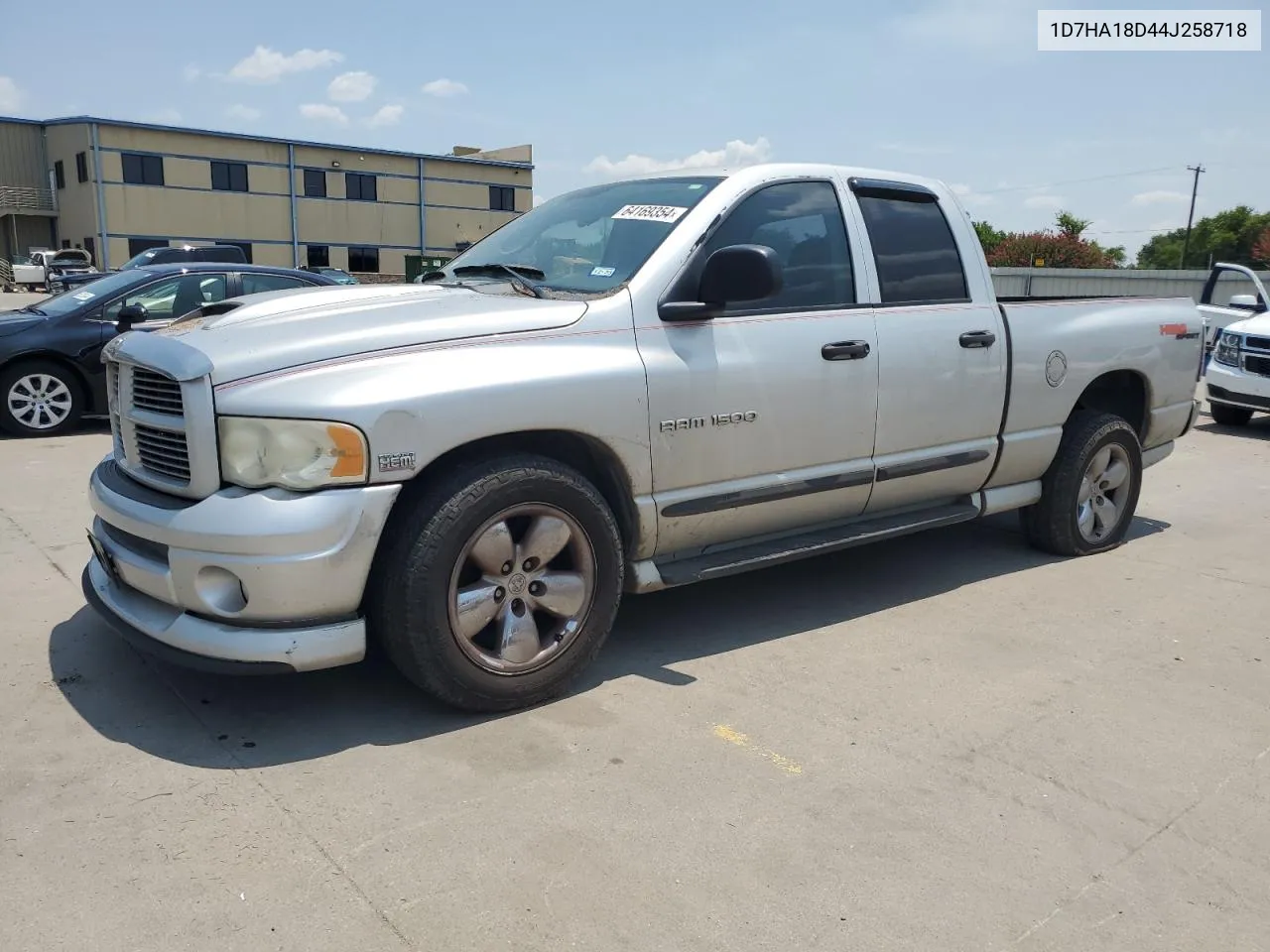 2004 Dodge Ram 1500 St VIN: 1D7HA18D44J258718 Lot: 64169354