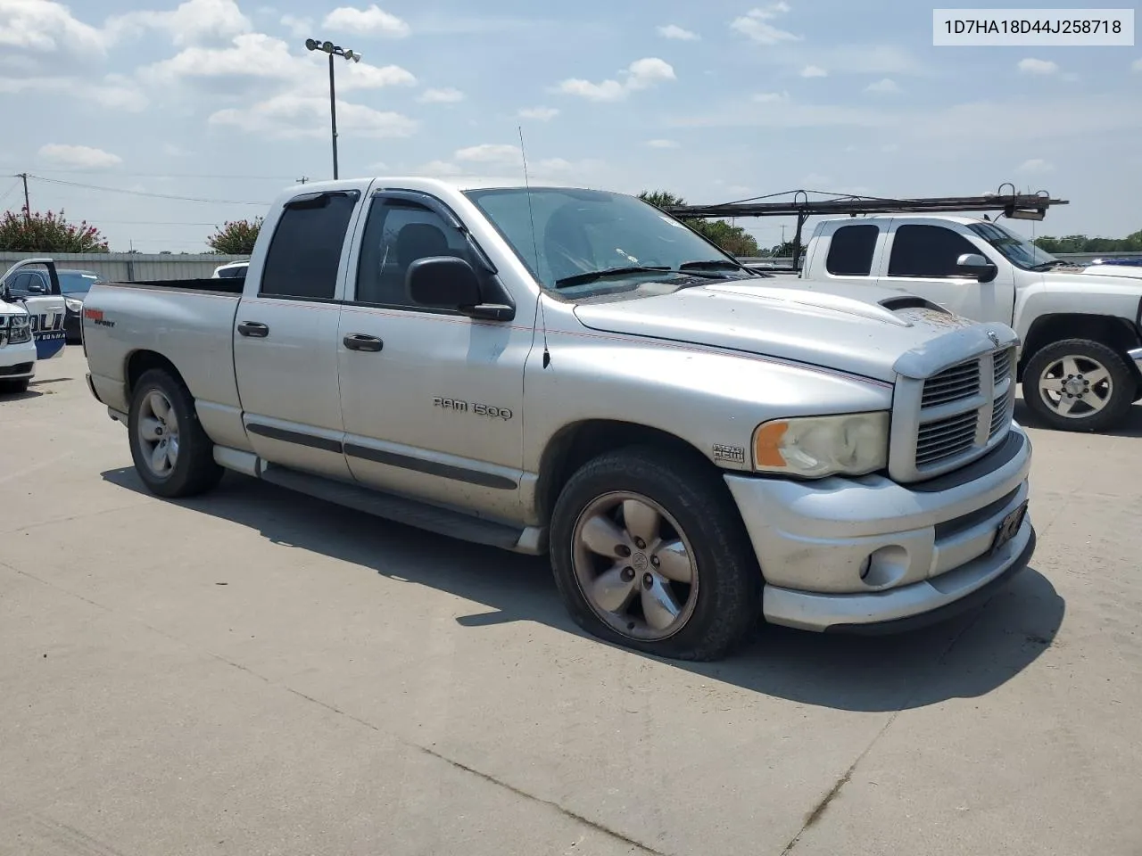 2004 Dodge Ram 1500 St VIN: 1D7HA18D44J258718 Lot: 64169354