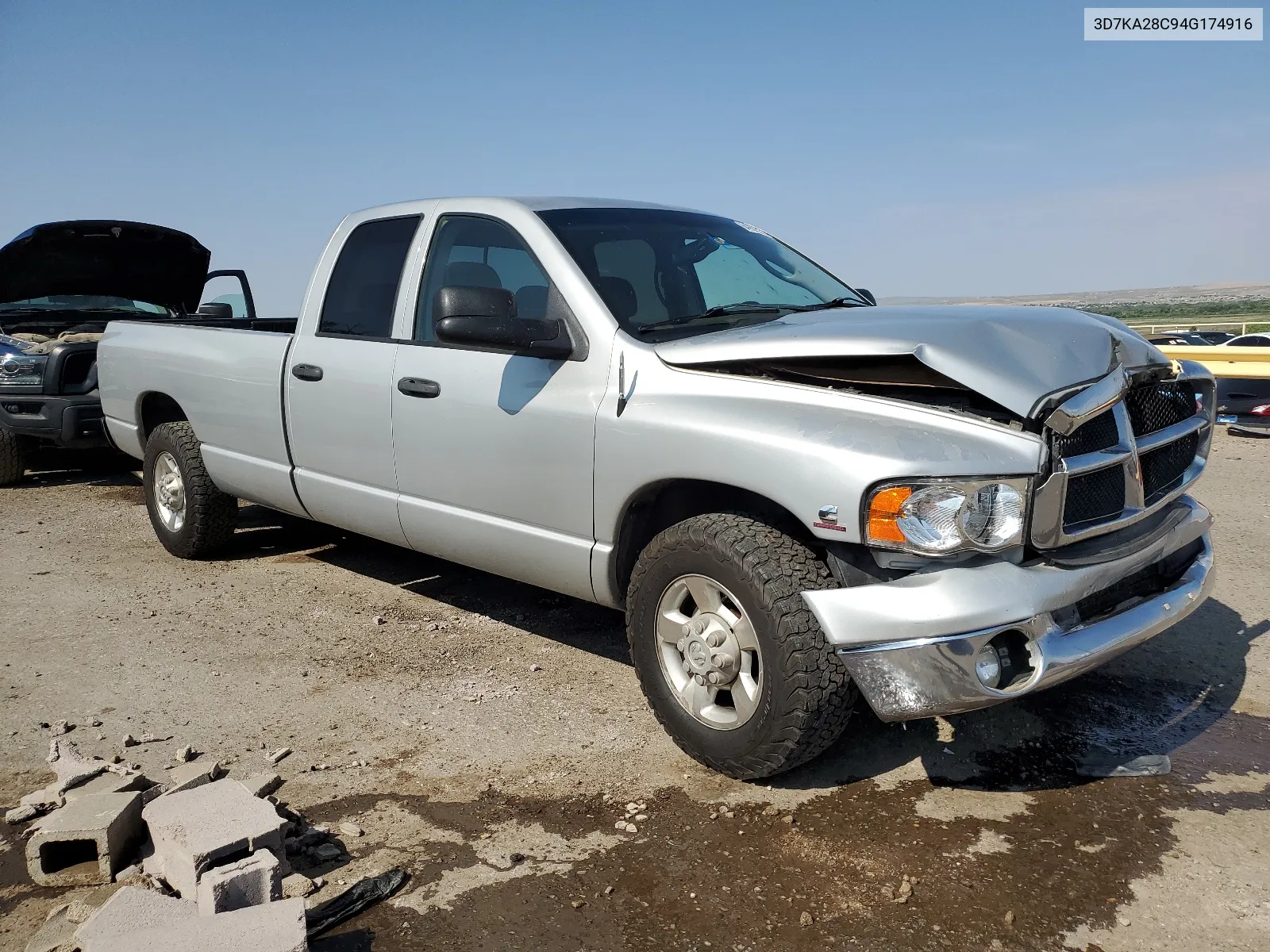 2004 Dodge Ram 2500 St VIN: 3D7KA28C94G174916 Lot: 64957614